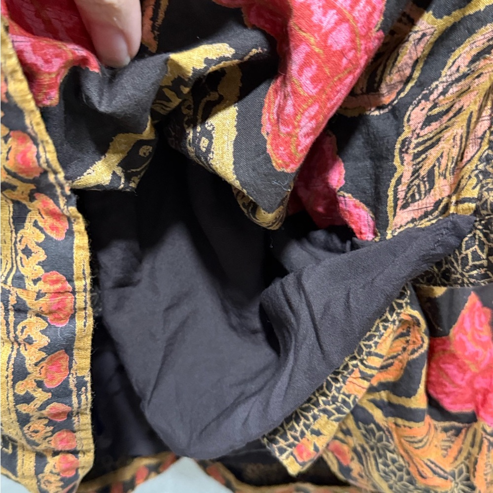 Free People Smell The Roses Mini Dress In Dark Coffee - Picture 12 of 16